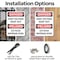 Signmission High Voltage Keep Out Bilingual Danger Sign, Plastic, 7in W x 10in L, 2PK OS-2PACK-DS-P-710-L-19391 - alternate 5